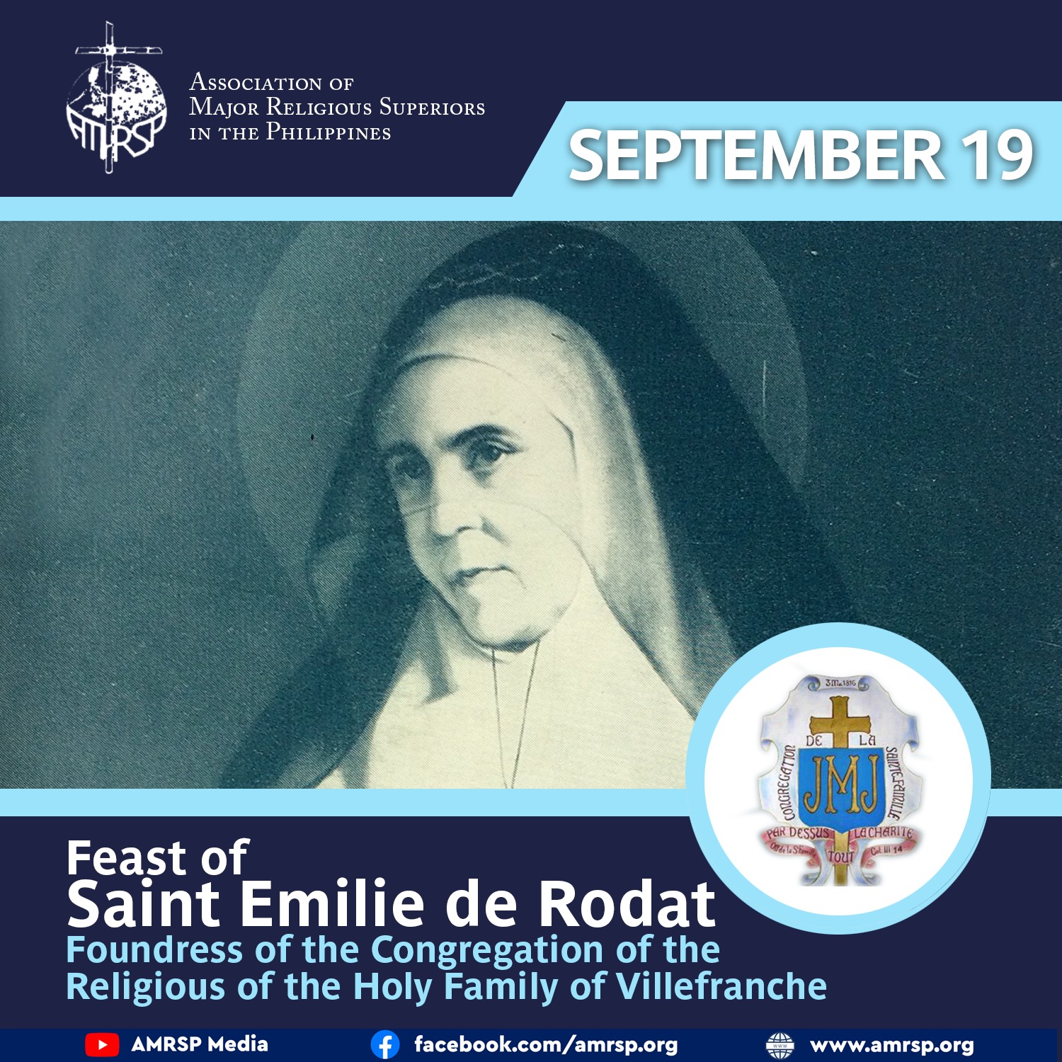 Aux Philippines, Sainte Émilie est fêtée avec dynamisme (fr/Eng/esp